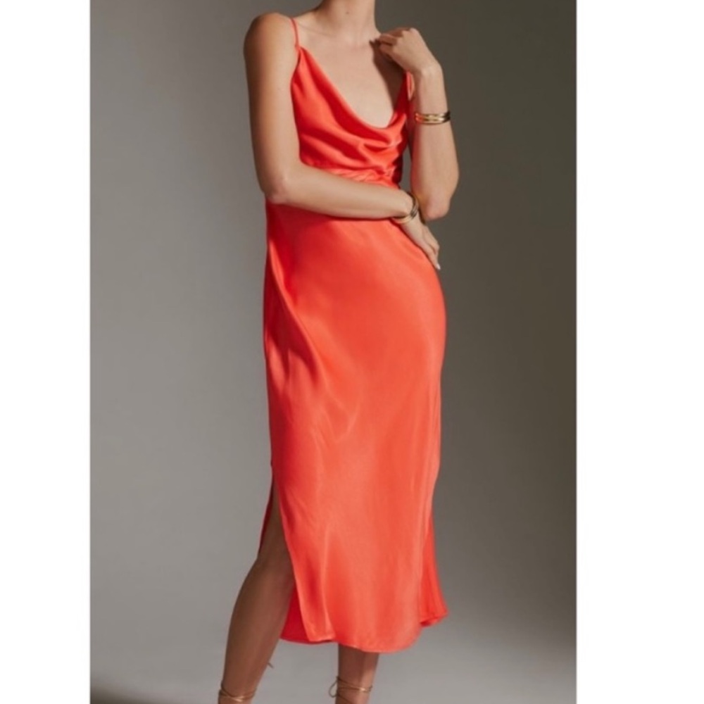 Anthropologie Elyse Slip Dress